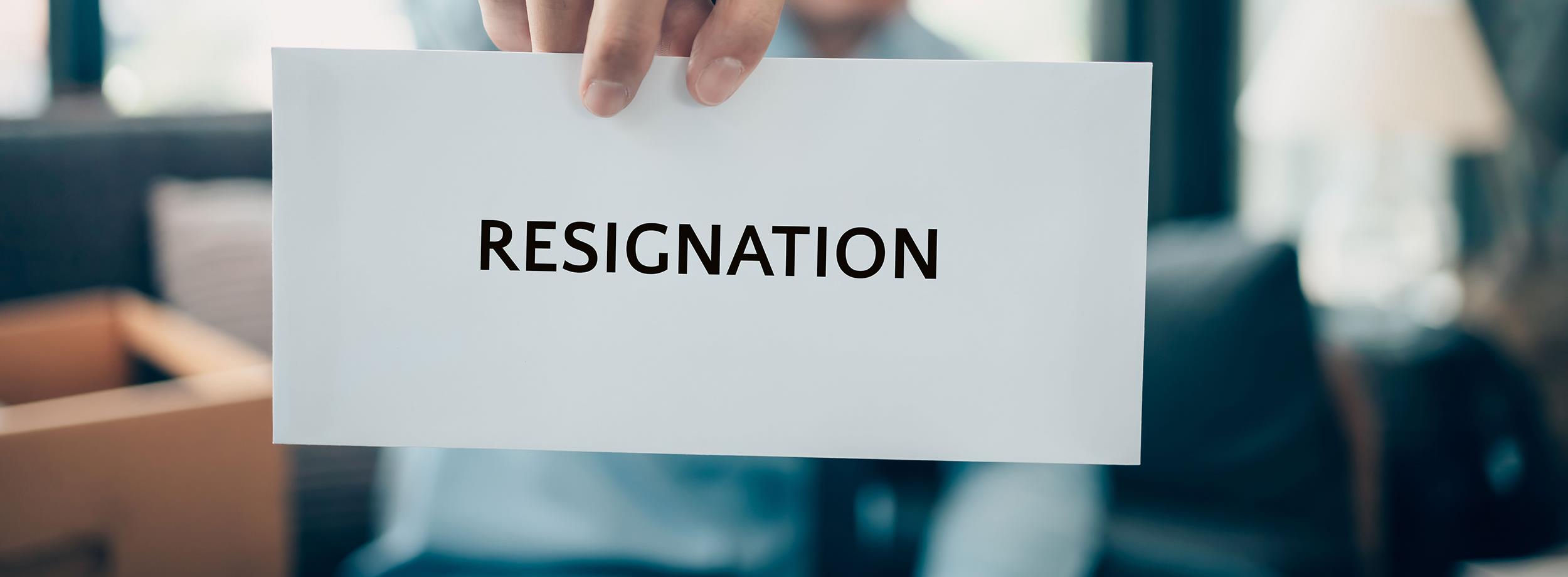 resignations